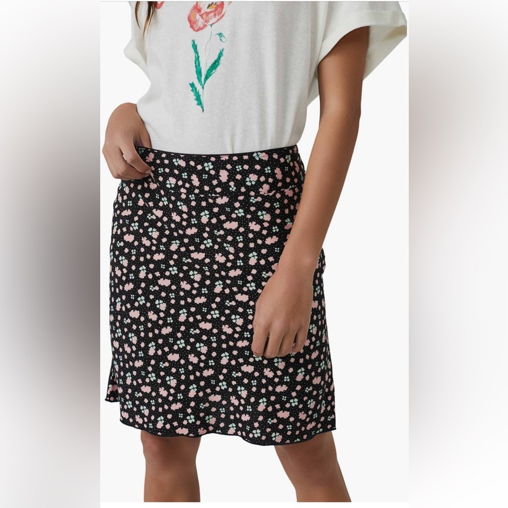 Free People IRL Floral Skirt, NWOT